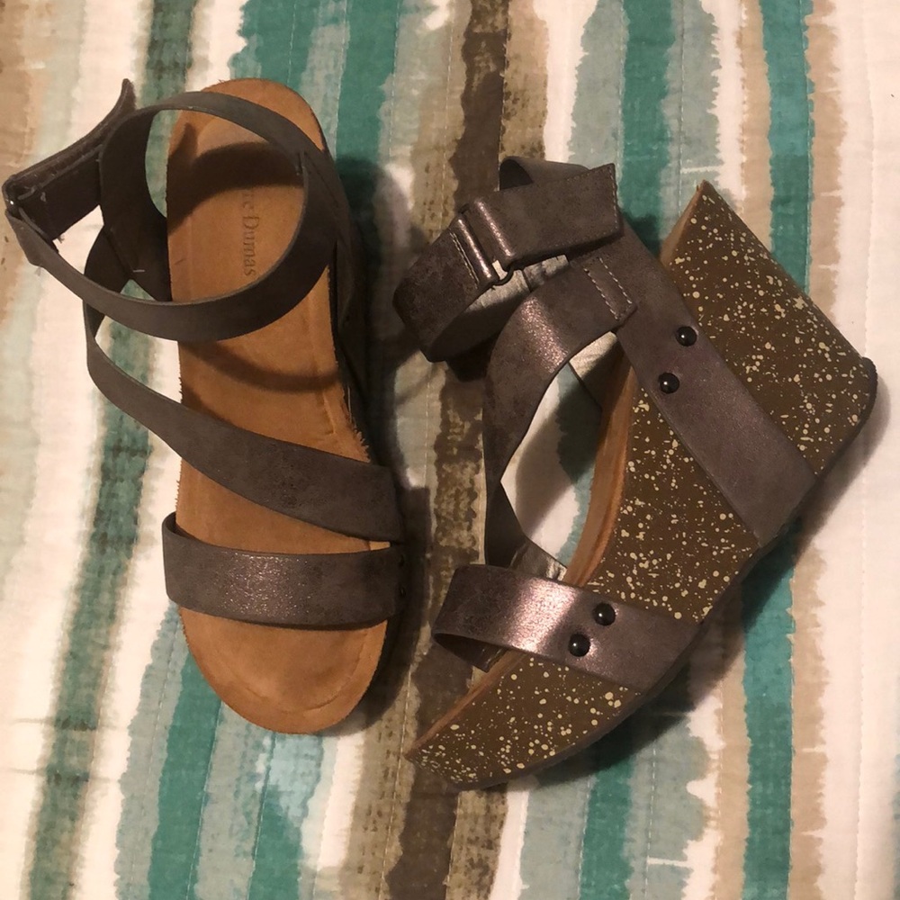Pewter Wedges